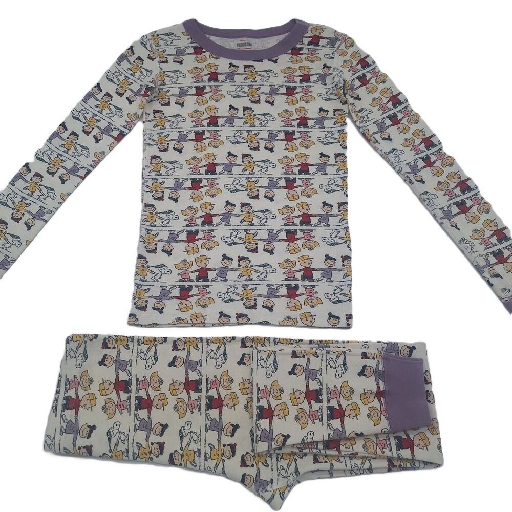 Peanuts by Hanna Andersson Charlie Brown organic cotton long johns pajama set